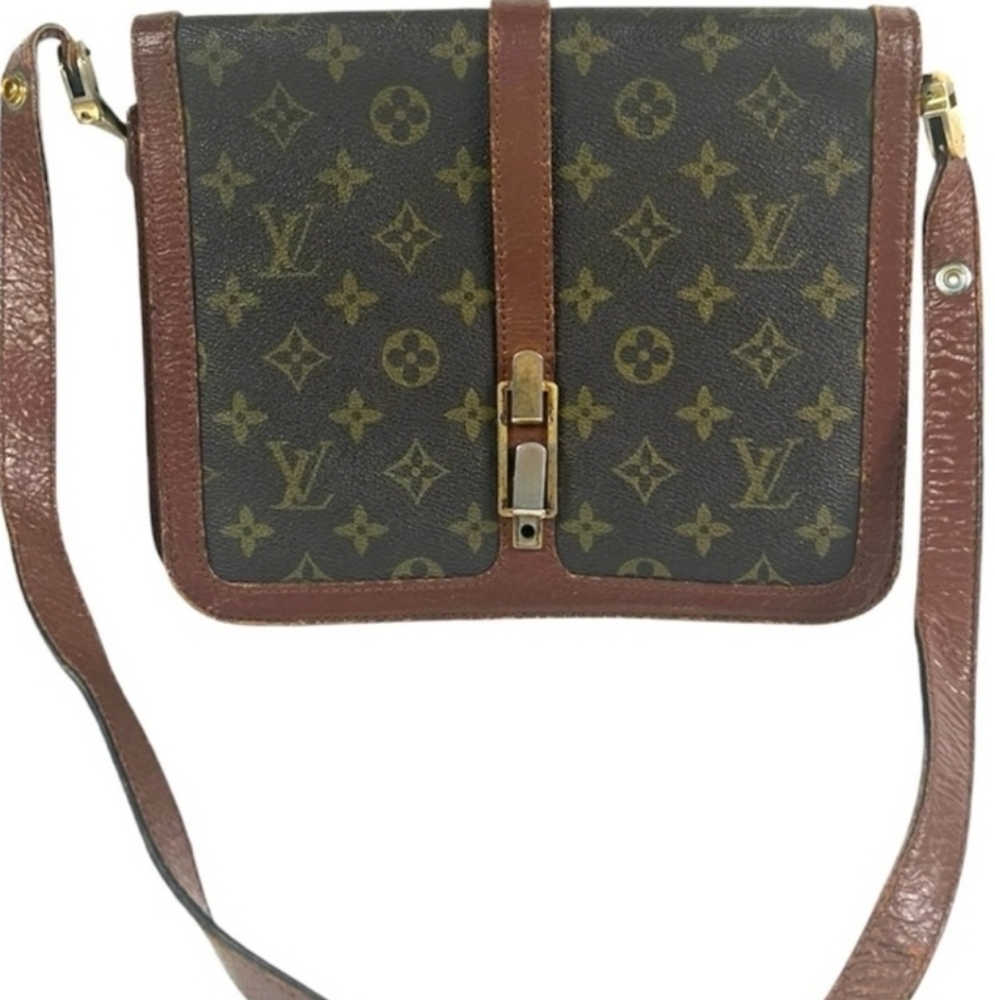 Louis Vuitton Elegant Brown Monogram Crossbody